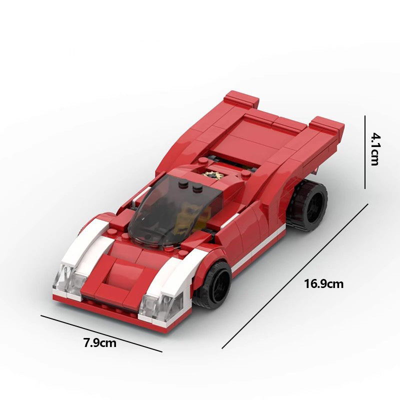 porsche 917k building set | 268 pcs | moc-47034 - 7