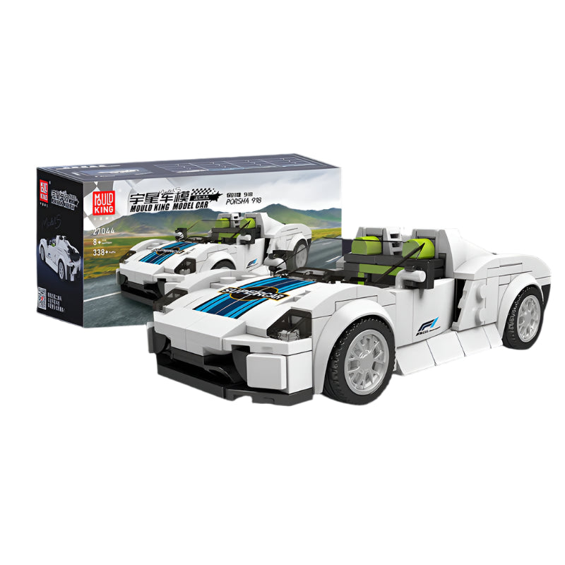 porsche 918 model car - 338+ pcs | mouldking 27044 - 5