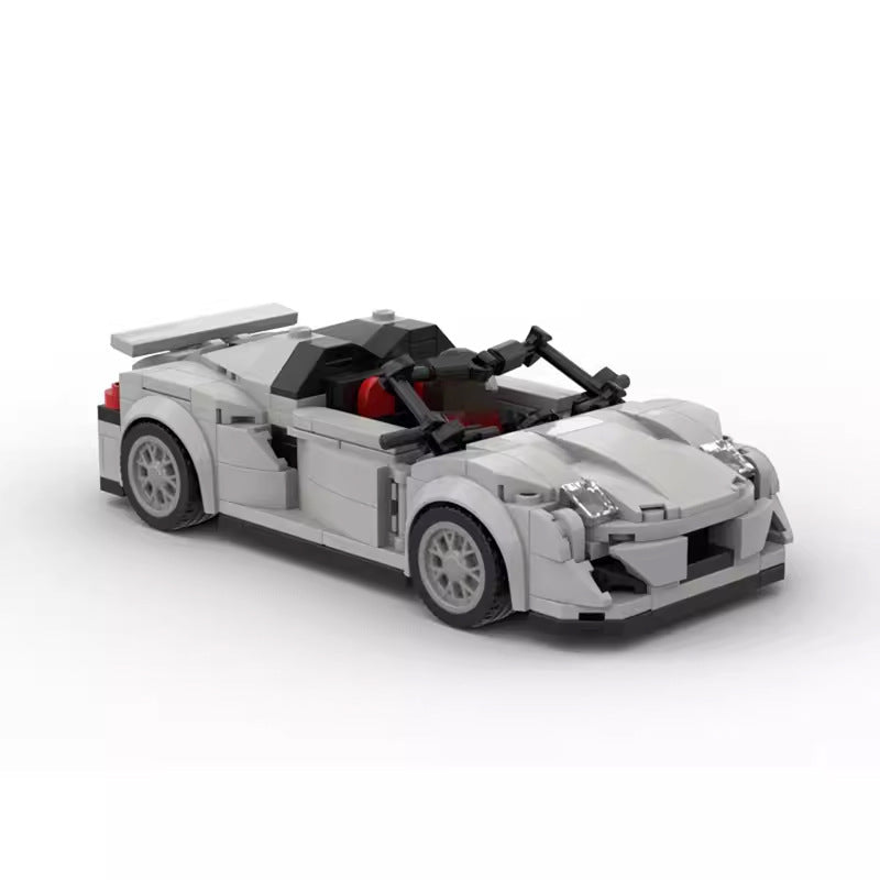 porsche 918 spyder 8 studs wide building set - 3