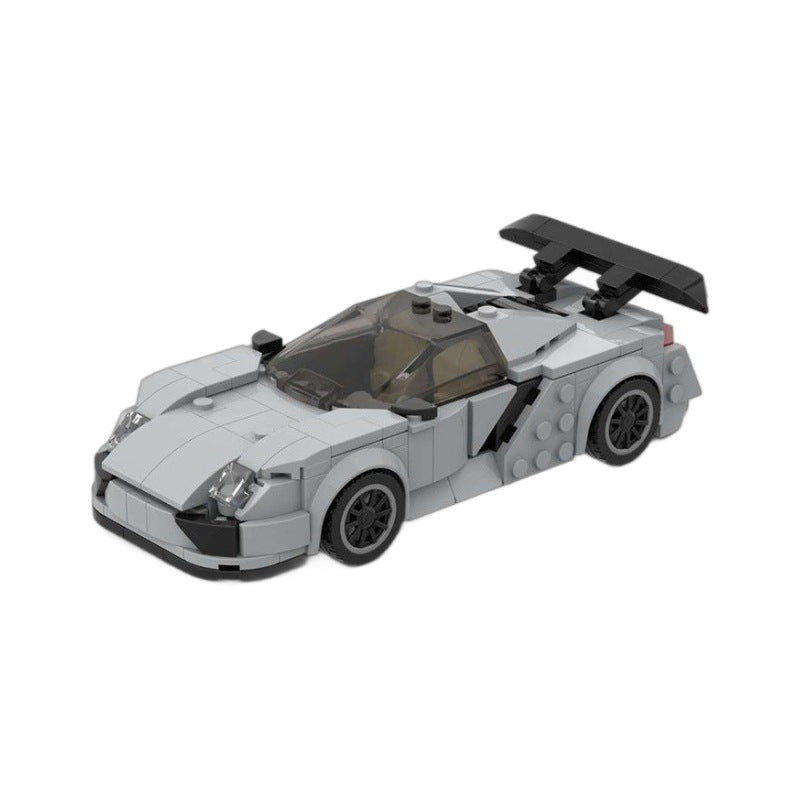 porsche 918 spyder 8 studs wide building set | moc-95674 - 5