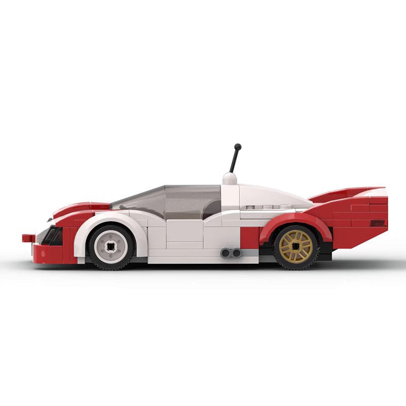 porsche 956 - le mans 1983 marlboro building set | moc-132261 - 2