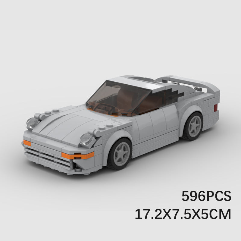 porsche 959 building set | moc-74341 - 6