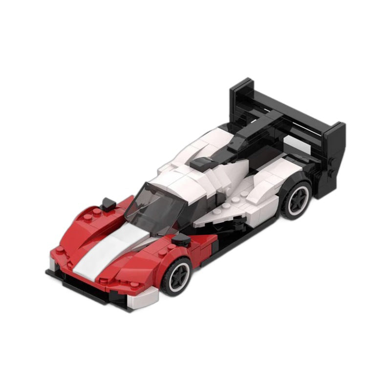 porsche 963 building set | 301 pcs lego compatible moc - 5