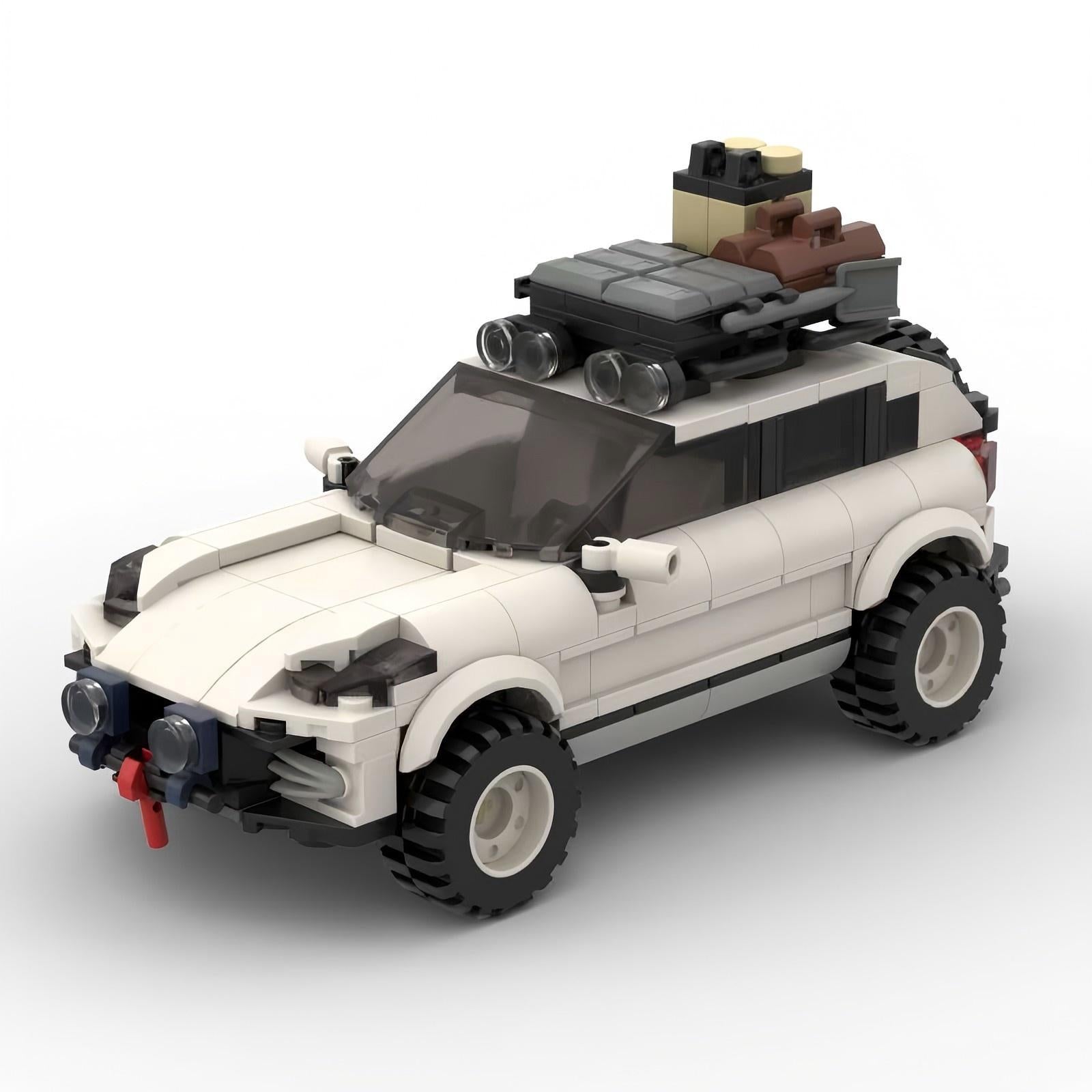 porsche cayenne 957 overland building set | moc-150552 - 1