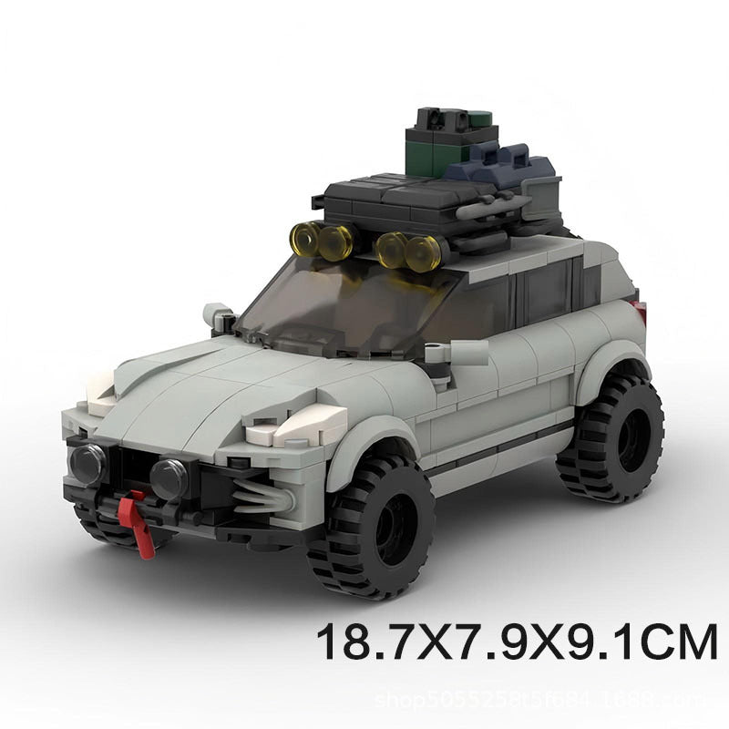 porsche cayenne 957 overland building set | moc-150552 - 3