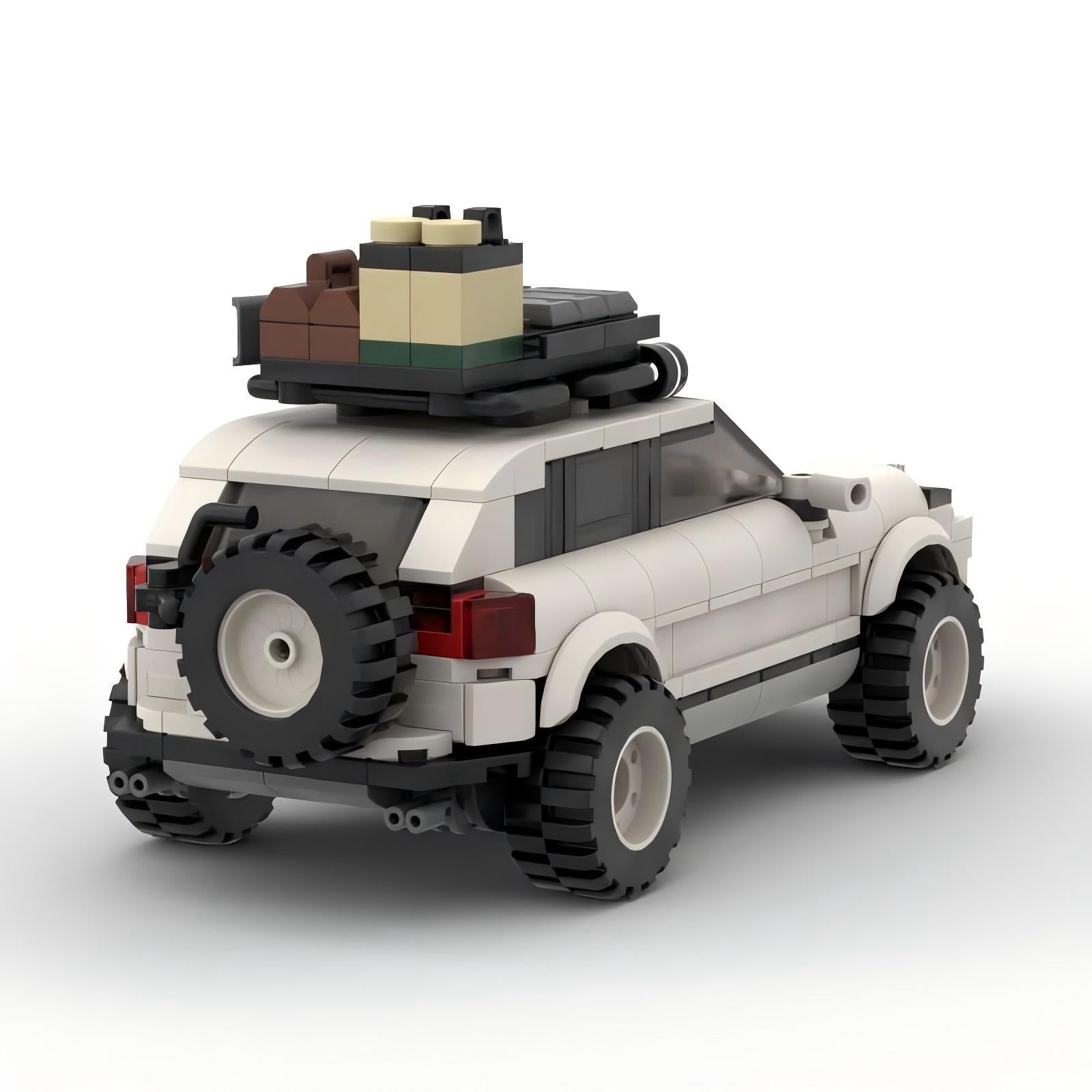 porsche cayenne 957 overland building set | moc-150552 - 4