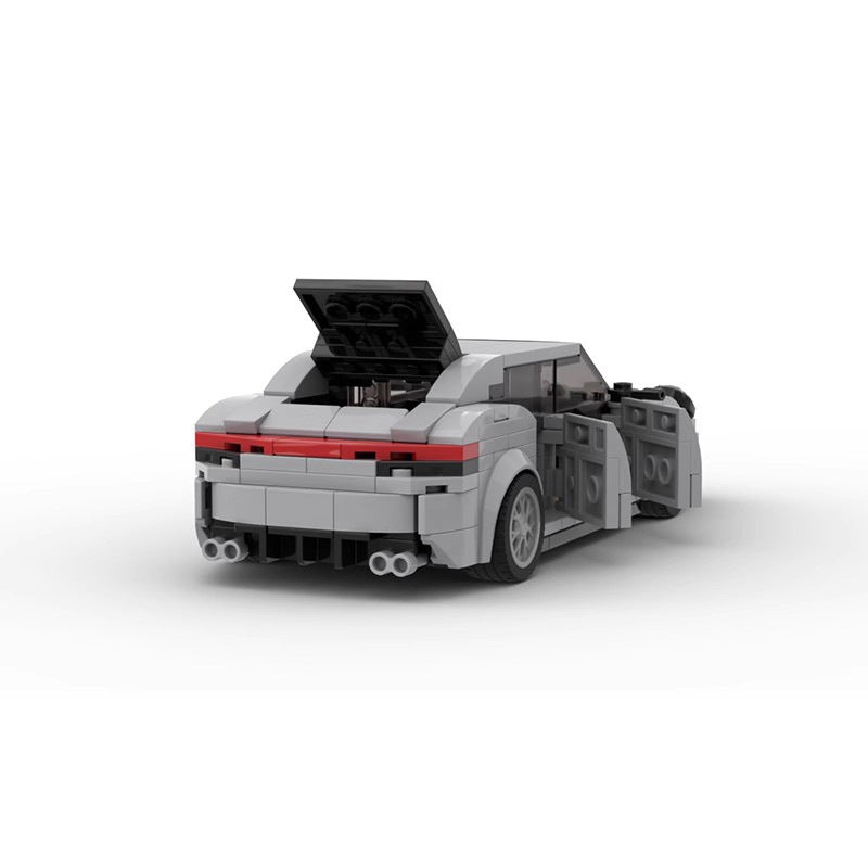 porsche panamera turbo s 2018 building set | moc-84270 - 4