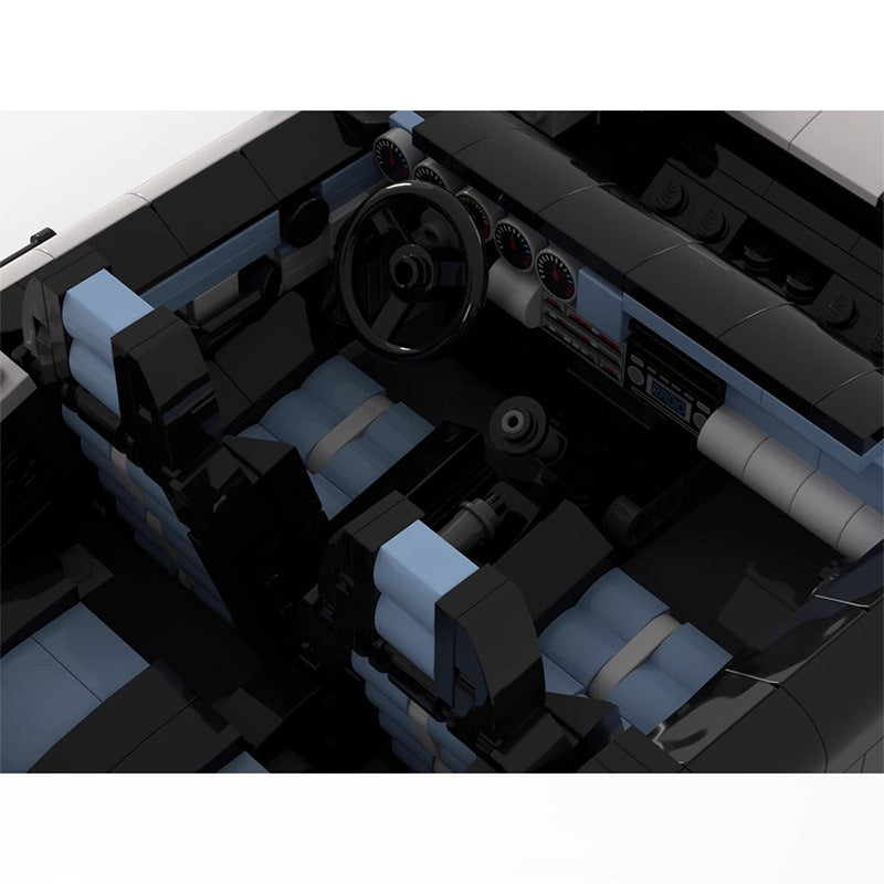 porsche rwb style building set | moc-149903 - 4