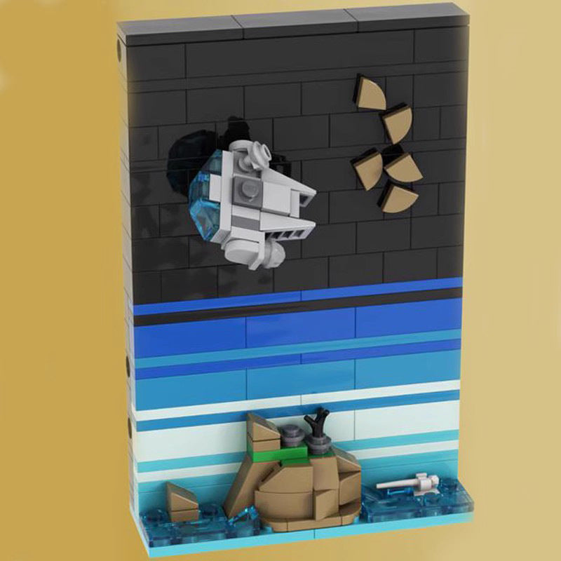 postcard from ahch-to building set | star wars | moc-150819 - 3