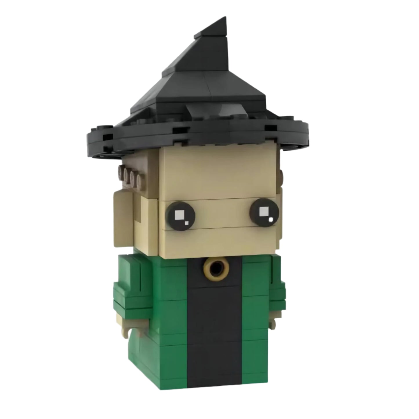 professor mcgonagall brickheadz moc building set | harry potter | compatible with lego - 1