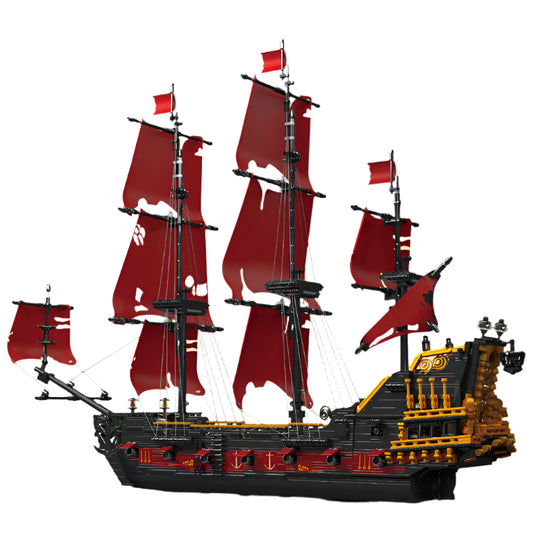 queen pirate ship model building set - | mouldking 13109 - 2