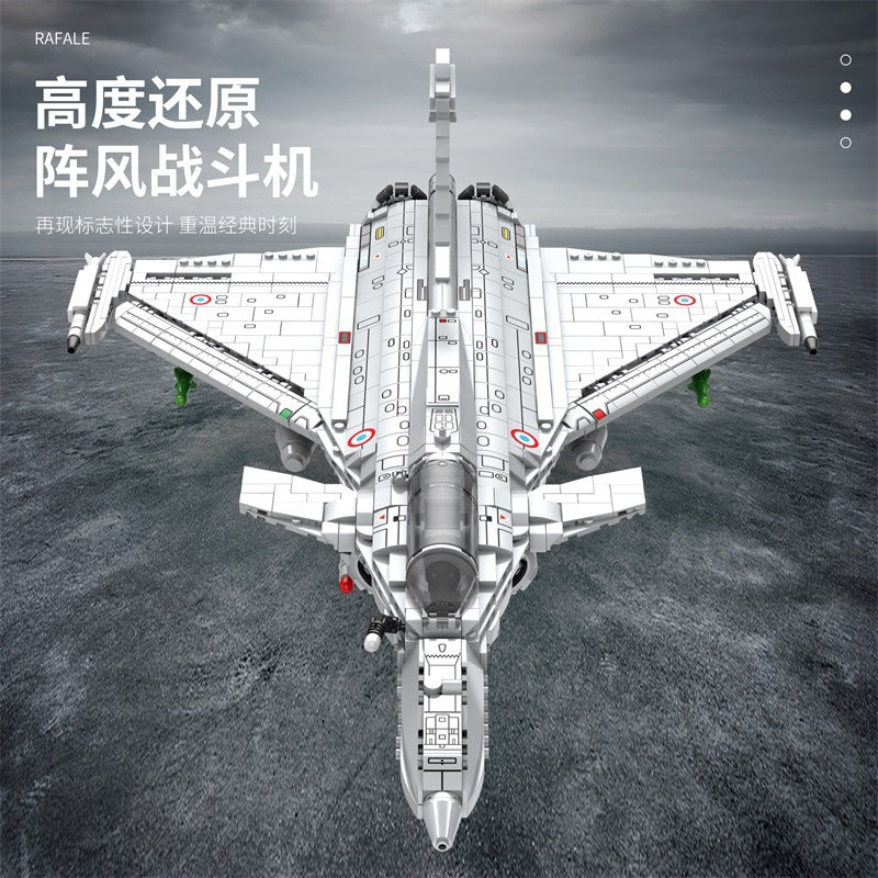 rafale fighter building block set - juhang 88021 - 3