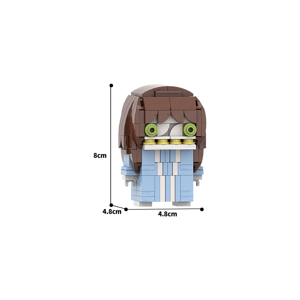 regan mcneil brickheadz | the exorcist | moc-161413 - 4