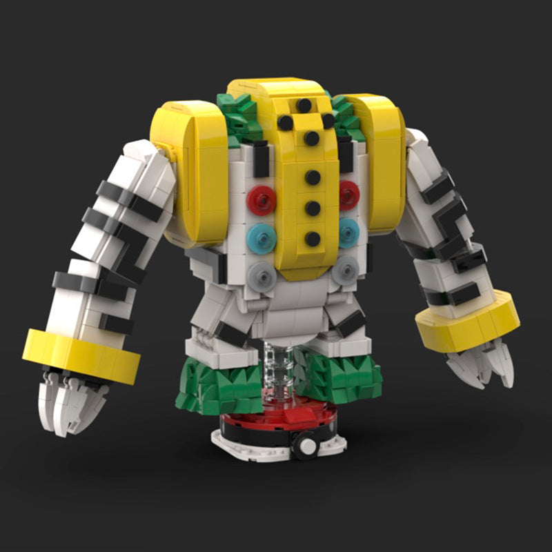 regigigas brickheadz building set | pokèmon | moc-114177 - 2