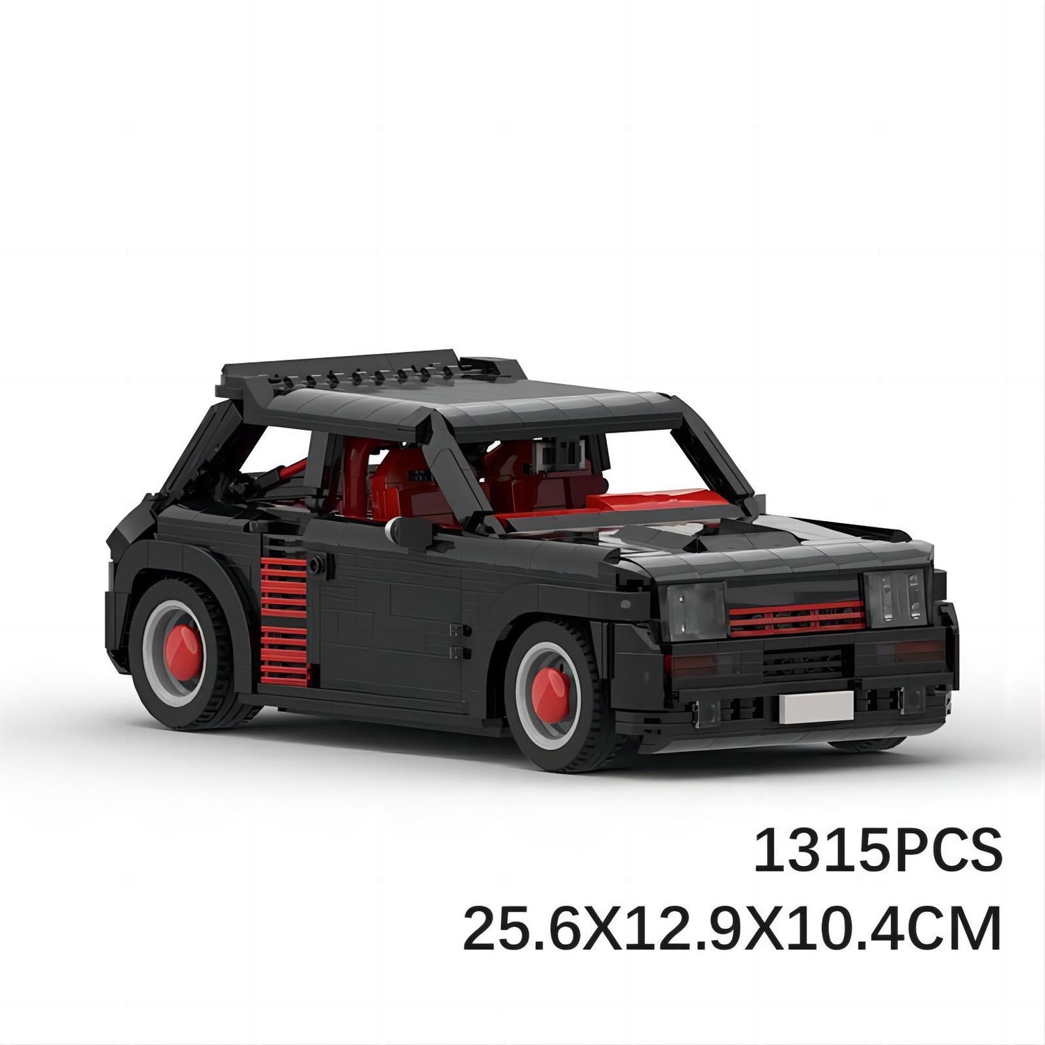 renault r5 turbo building set | moc-116176 - 6