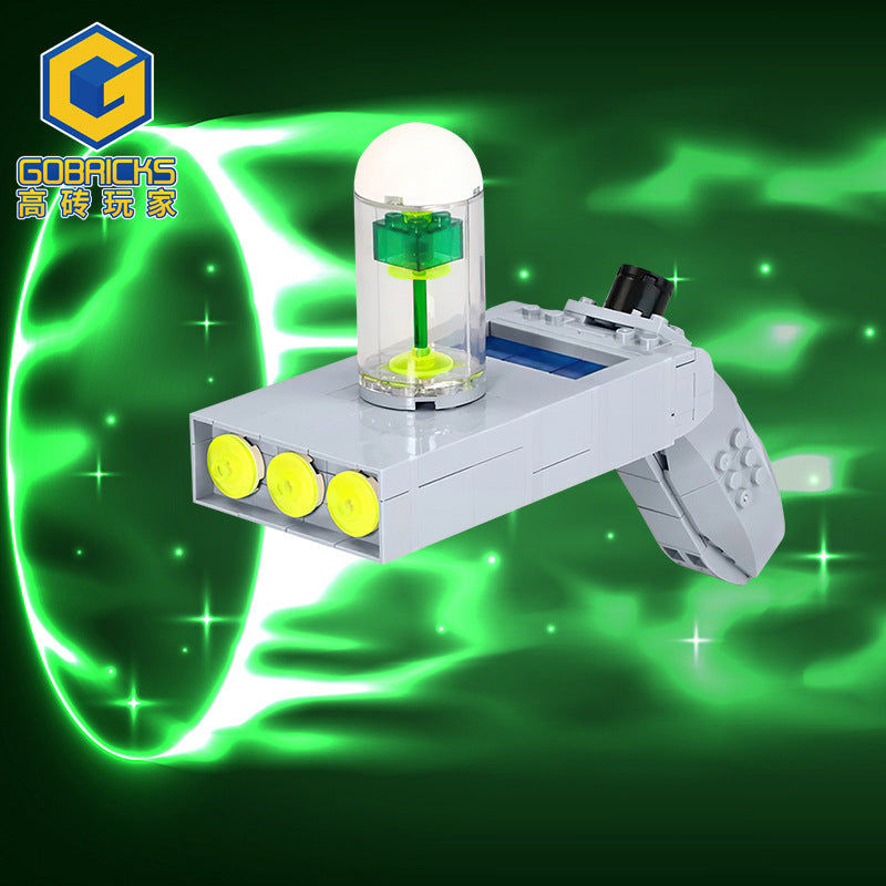 rick & morty portal gun building set | moc-19873 - 1