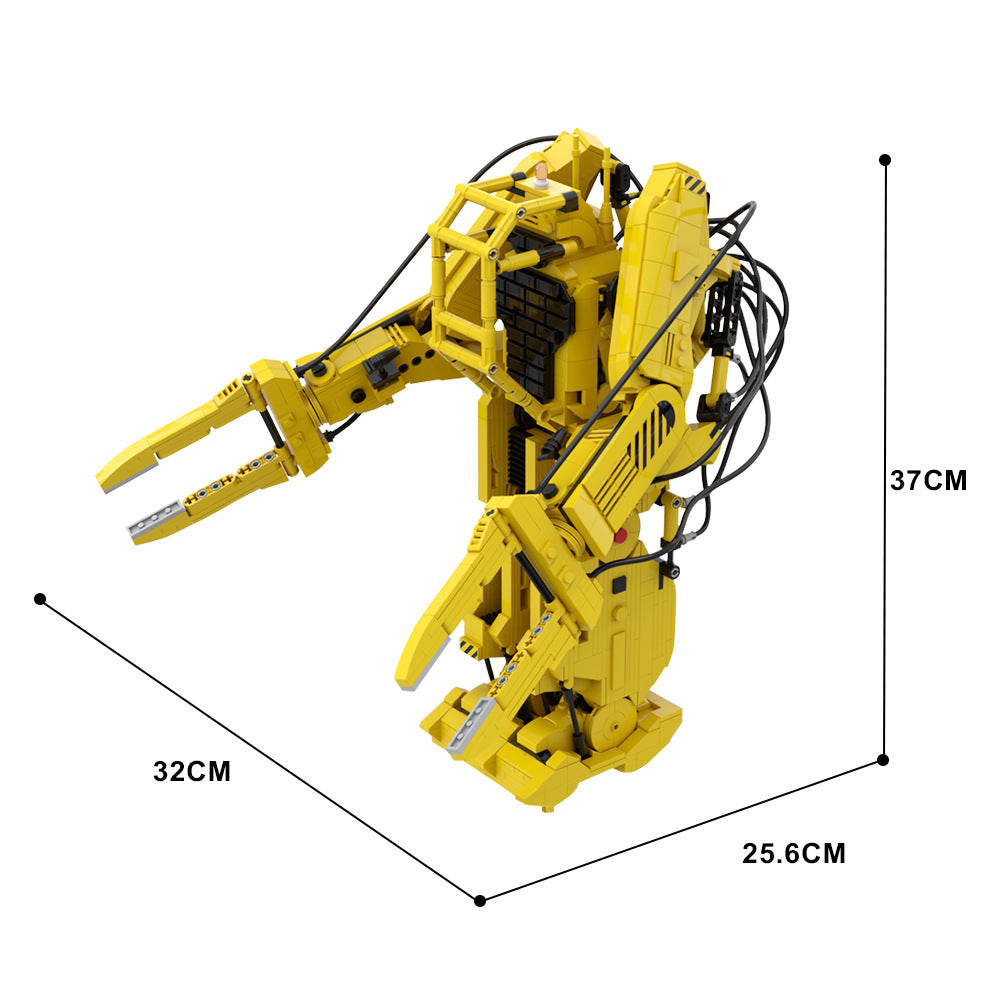 ripleys powerloader building set | aliens 2 | moc-70579 - 4