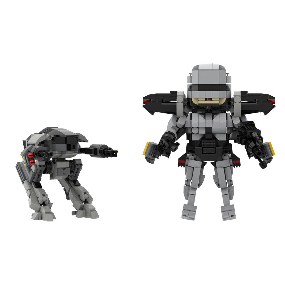robocop mecha building set | moc-199182 - 3