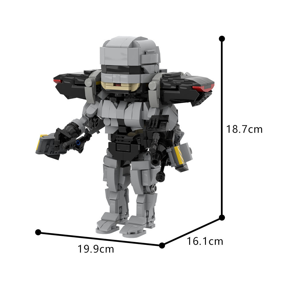 robocop mecha building set | moc-199182 - 4