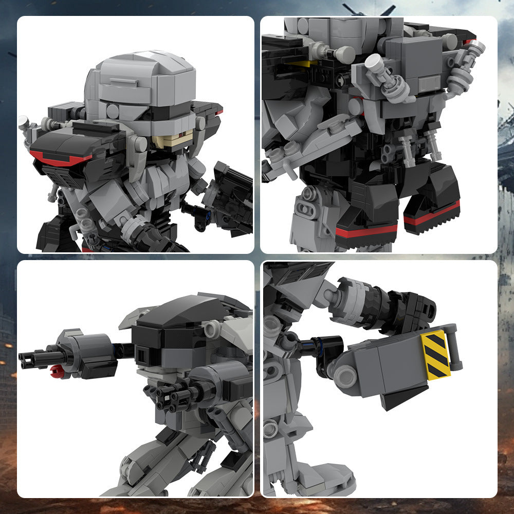 robocop mecha building set | moc-199182 - 6