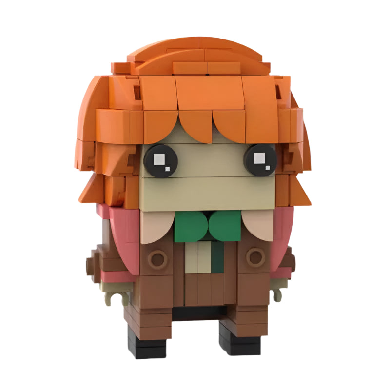 ron weasley brickheadz moc set | harry potter | compatible with lego - 2