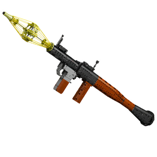 rpg grenade launcher building kit - 1706 pcs | mouldking 14017 - 6