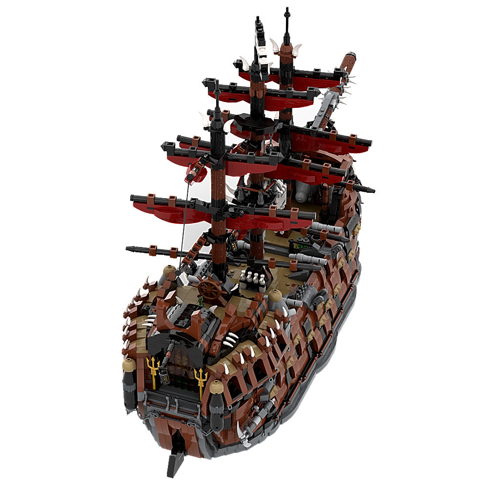 ruined king building blocks moc | pirates of the caribbean - 3