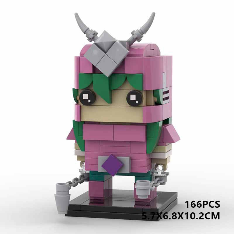 saint seiya andromeda moc brickheadz set | moc-56821 - 2