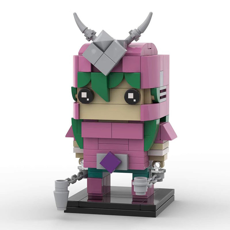 saint seiya andromeda moc brickheadz set | moc-56821 - 3