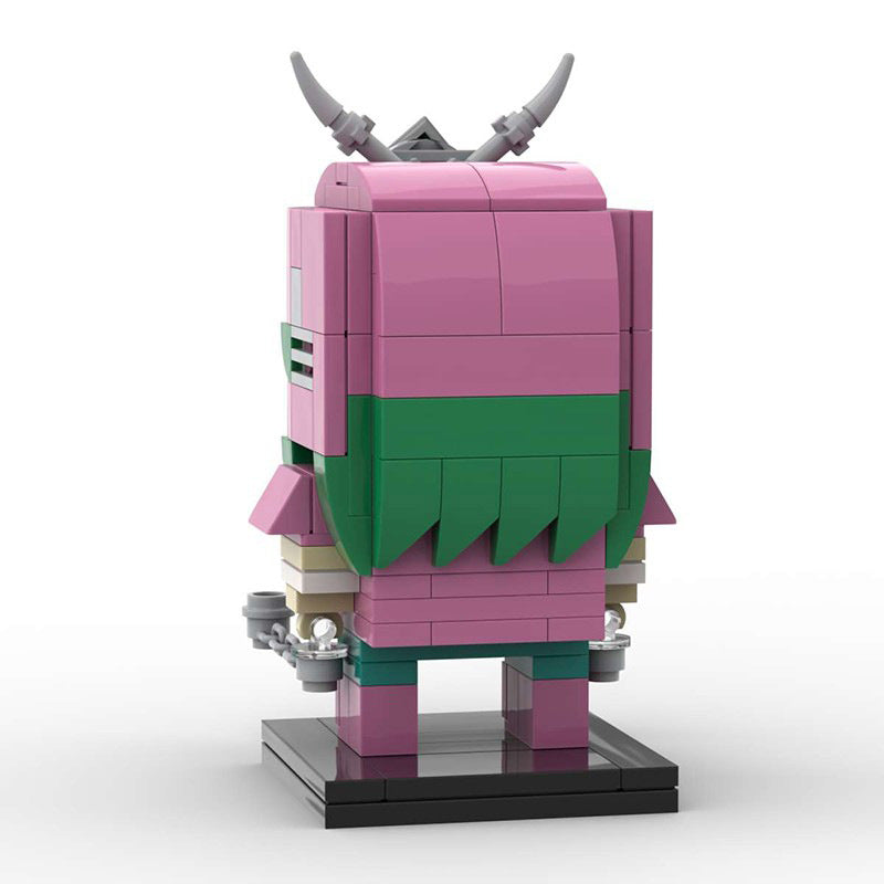 saint seiya andromeda moc brickheadz set | moc-56821 - 4