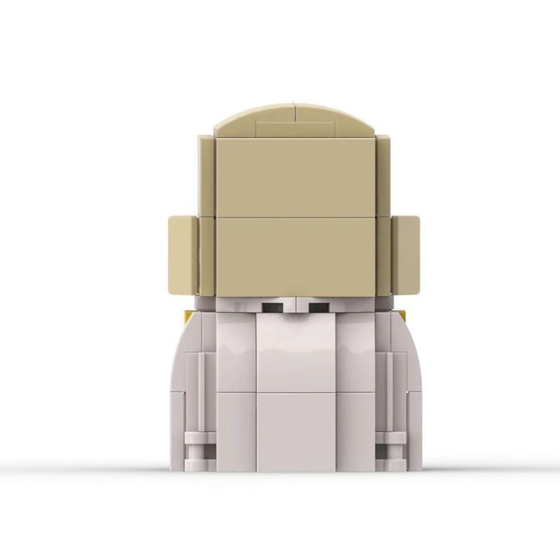 saitama brickheadz moc set | one punch man | lego-compatible anime toy - 3
