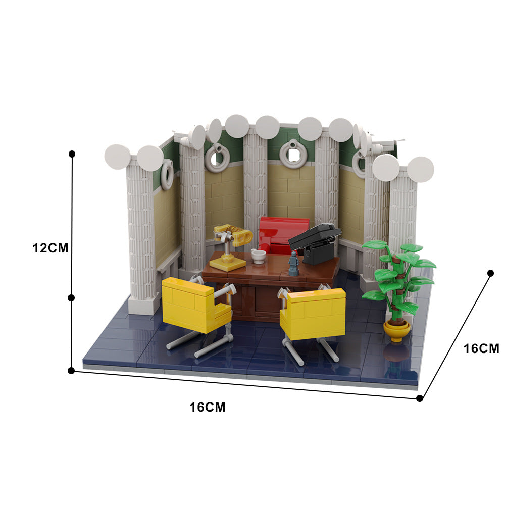 saul goodman's office building set | breaking bad | moc-41136 - 4
