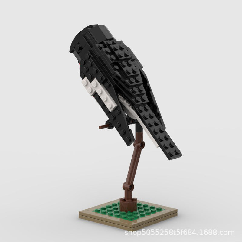 scarlet robin building set | moc-74117 - 2