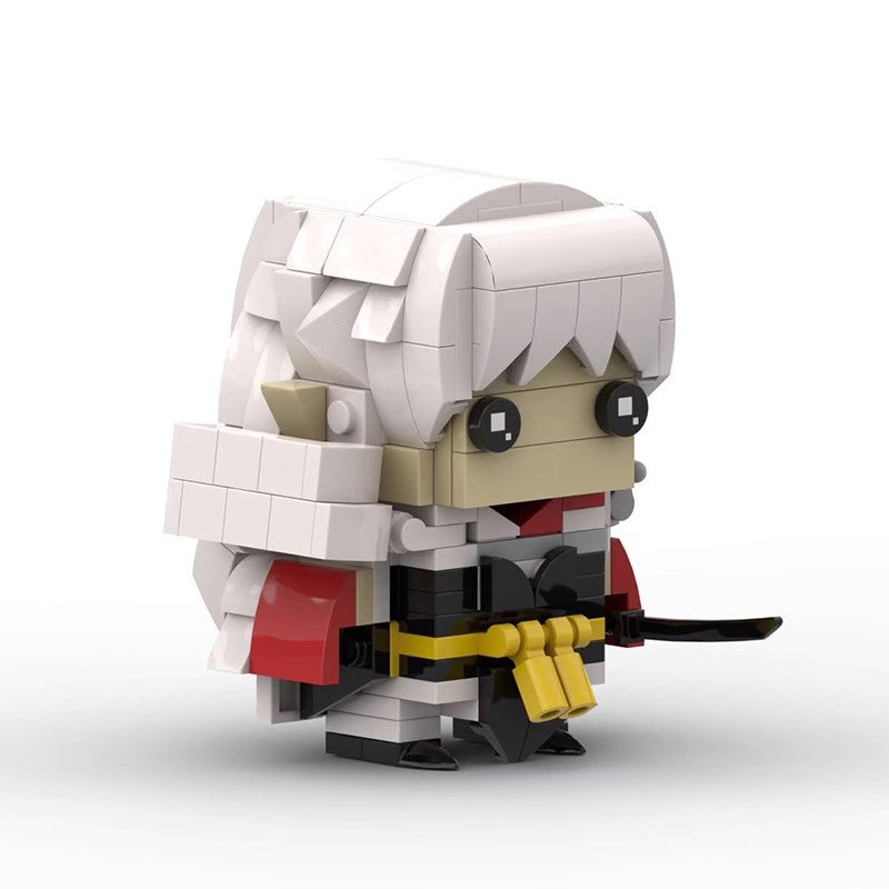 sesshomaru brickheadz moc building set | compatible with lego bricks - 3