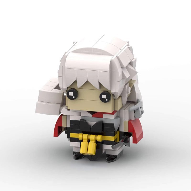 sesshomaru brickheadz moc building set | compatible with lego bricks - 4