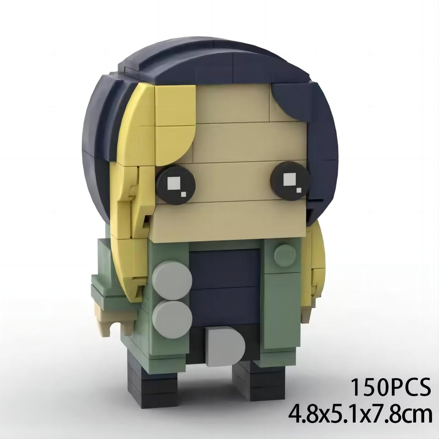 sharon carter brickheadz moc set | lego-compatible superhero toy - 1