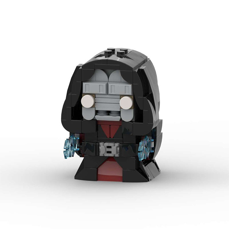sheev palpatine brickheadz building set | star wars | lego-compatible - 3