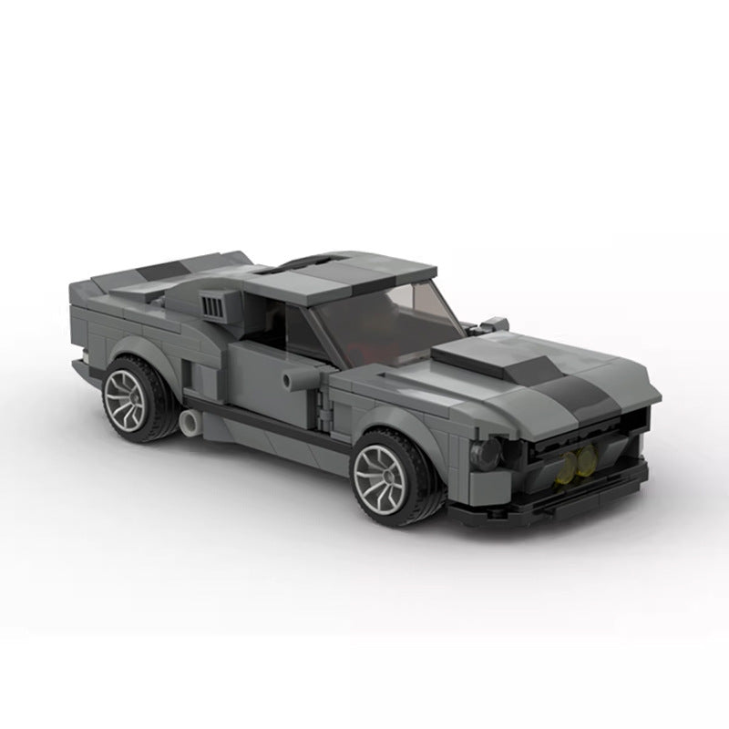 shelby gt500 (eleanor) building set | gone in sixty seconds | moc-42831 - 3