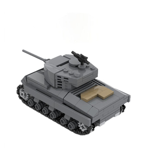 sherman m4a3 building set | moc-112754 - 1