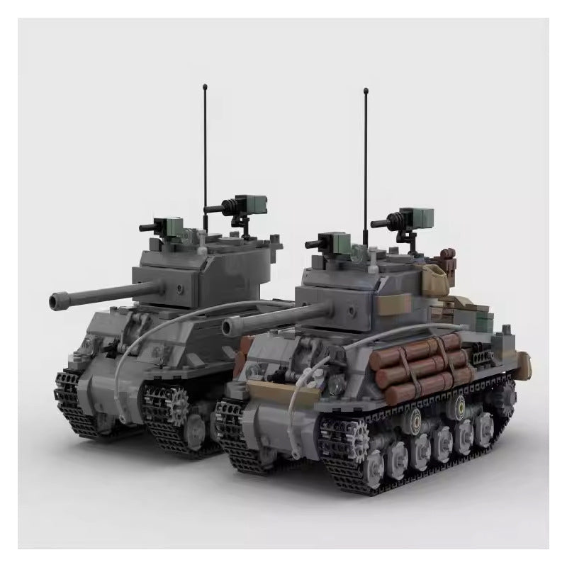 sherman m4a3e8 easy eight building set | moc-173199 - 1