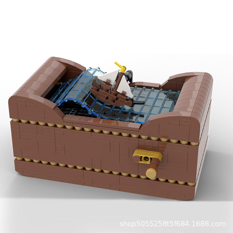 ship at sea building set | moc-59860 - 2
