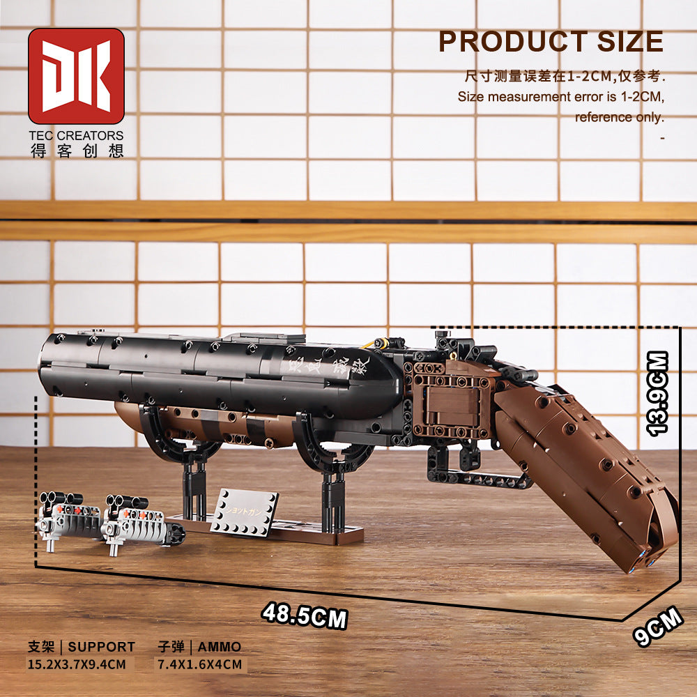 shotgun - launch and throw projectiles - 890 pcs | dk 1524 - 3