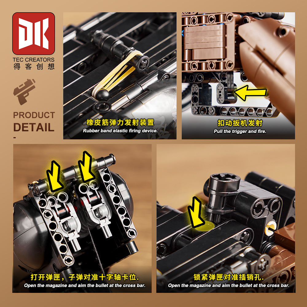 shotgun - launch and throw projectiles - 890 pcs | dk 1524 - 8