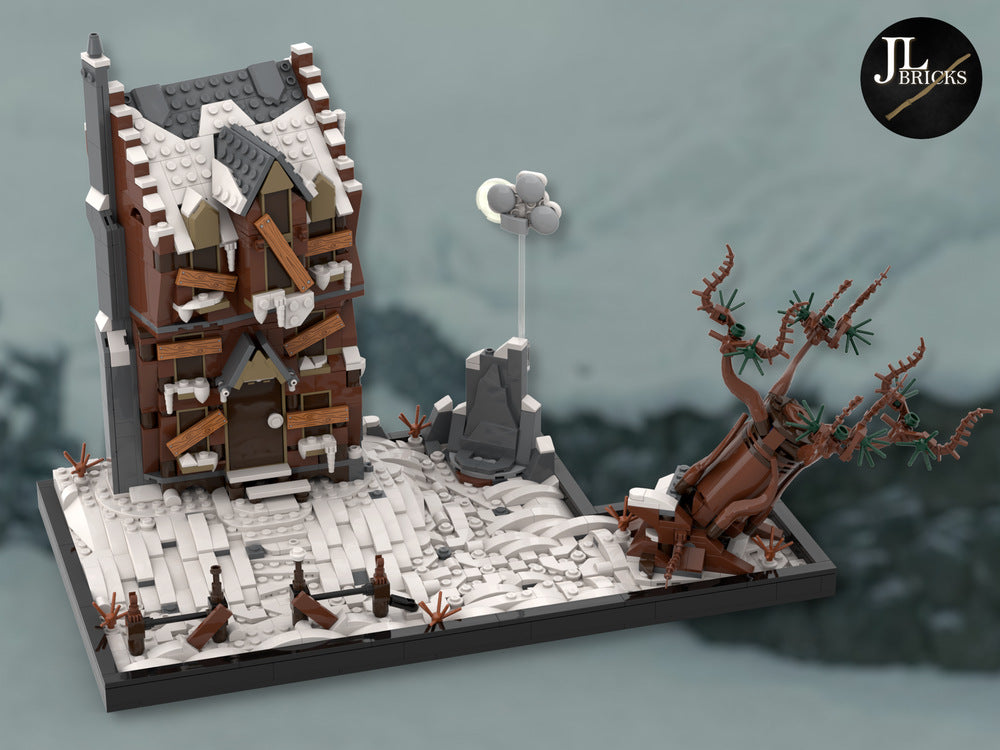 shrieking shack scenery building set | moc-113431 - 2