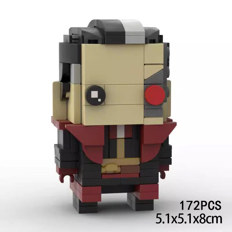 silco brickheadz building set | lego-compatible league moc - 2