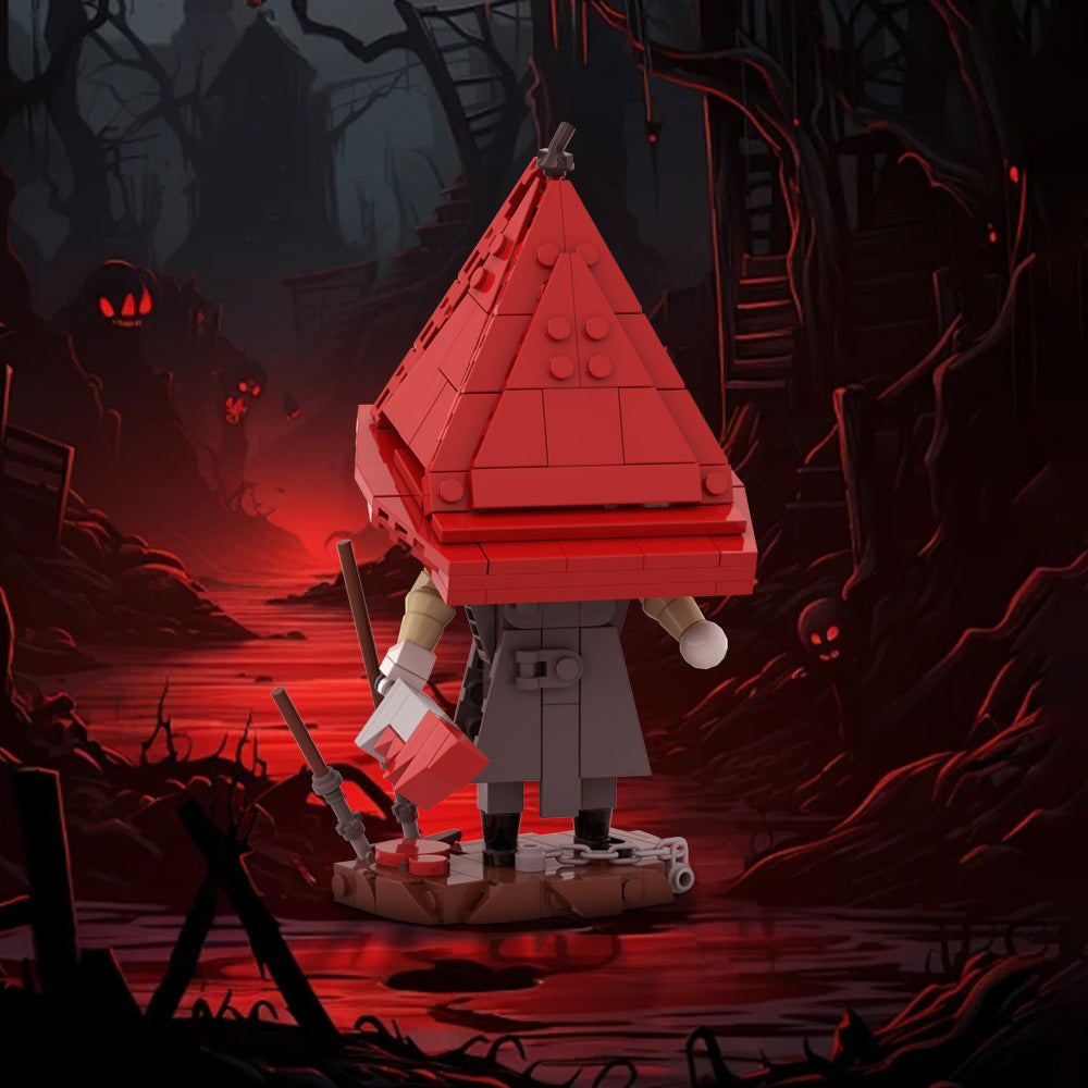 silent hill brickheadz building set moc | pyramid head - 1