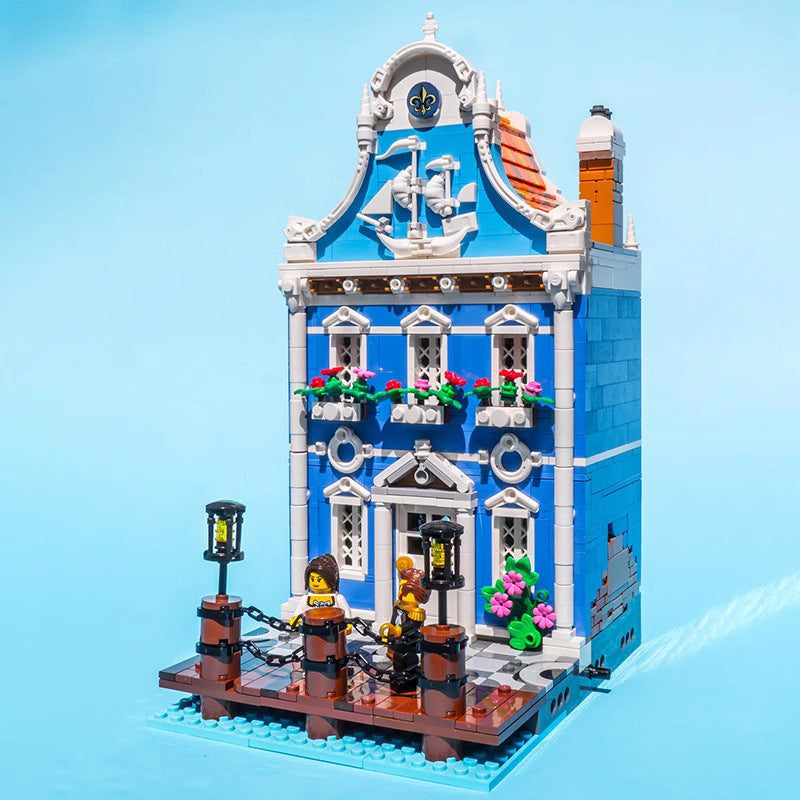 sleepless nights bay - captain's house building set | moc-152596 - 1