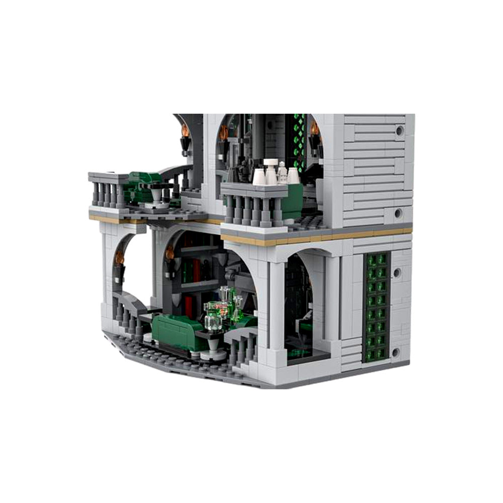 slytherin common room and dorm building set | moc-154155 - 3