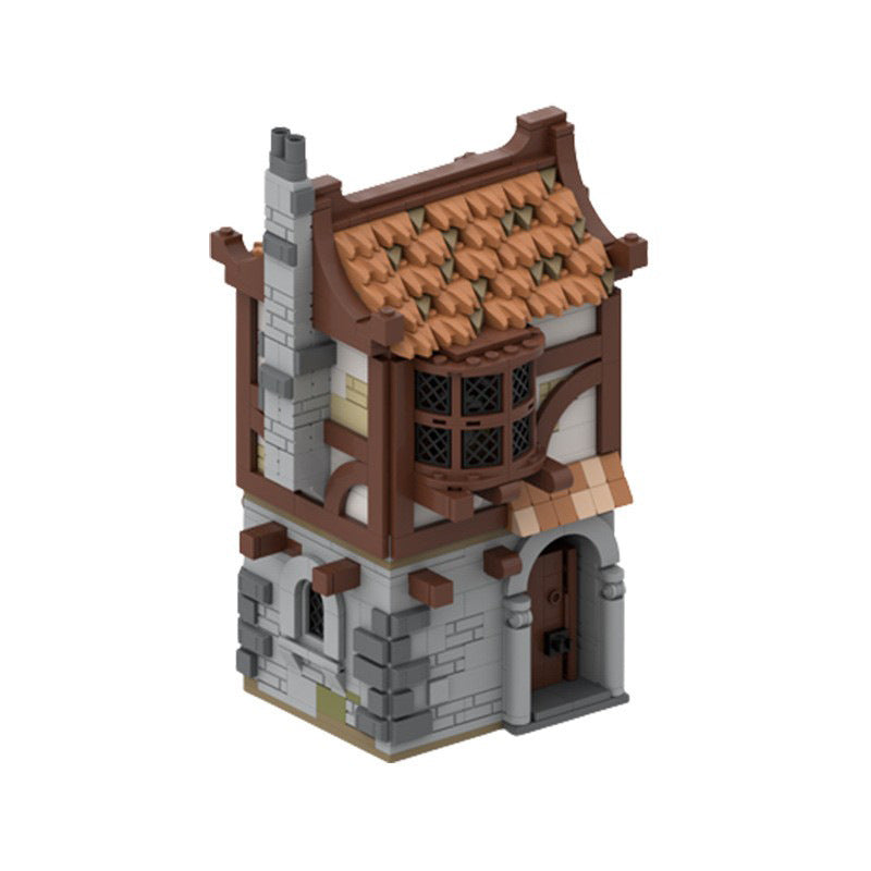 small medieval home building set | moc-121307 - 2