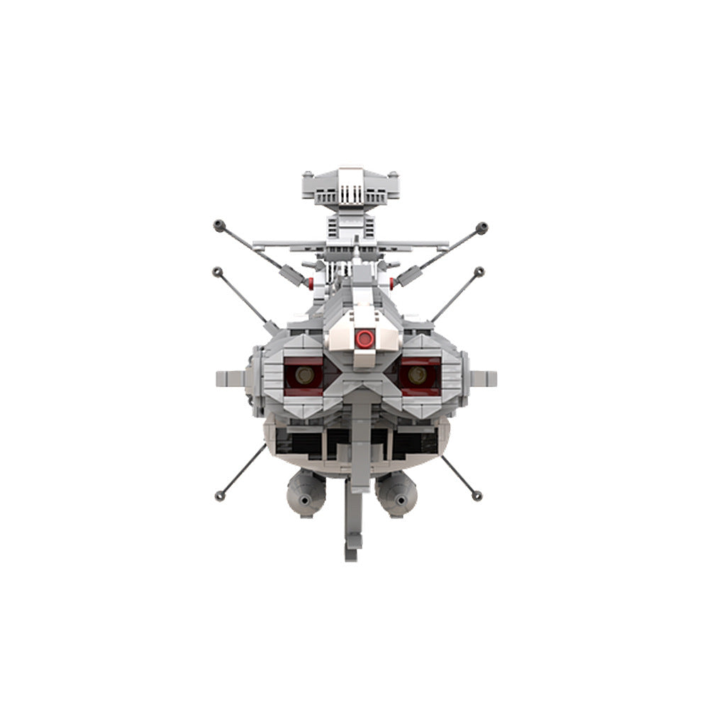 space battleship andromeda 2199 building set |moc-83888 - 3